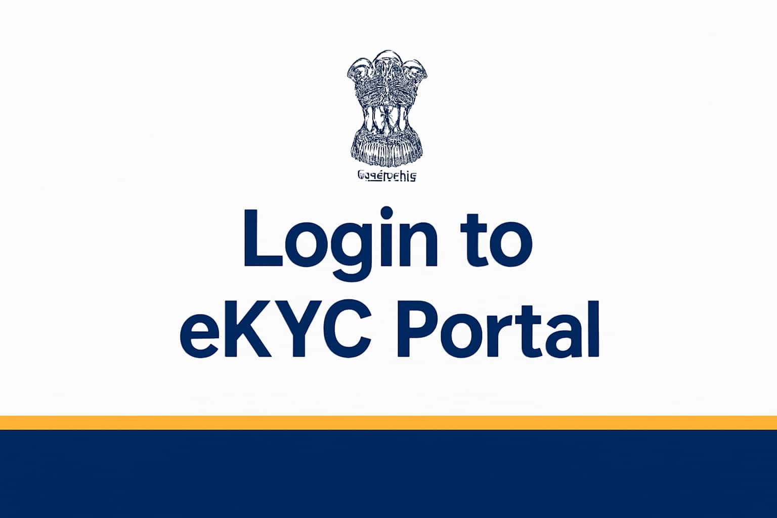 Login to eKYC Portal