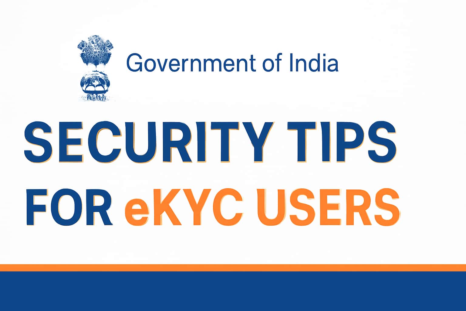 Security Tips for eKYC Users